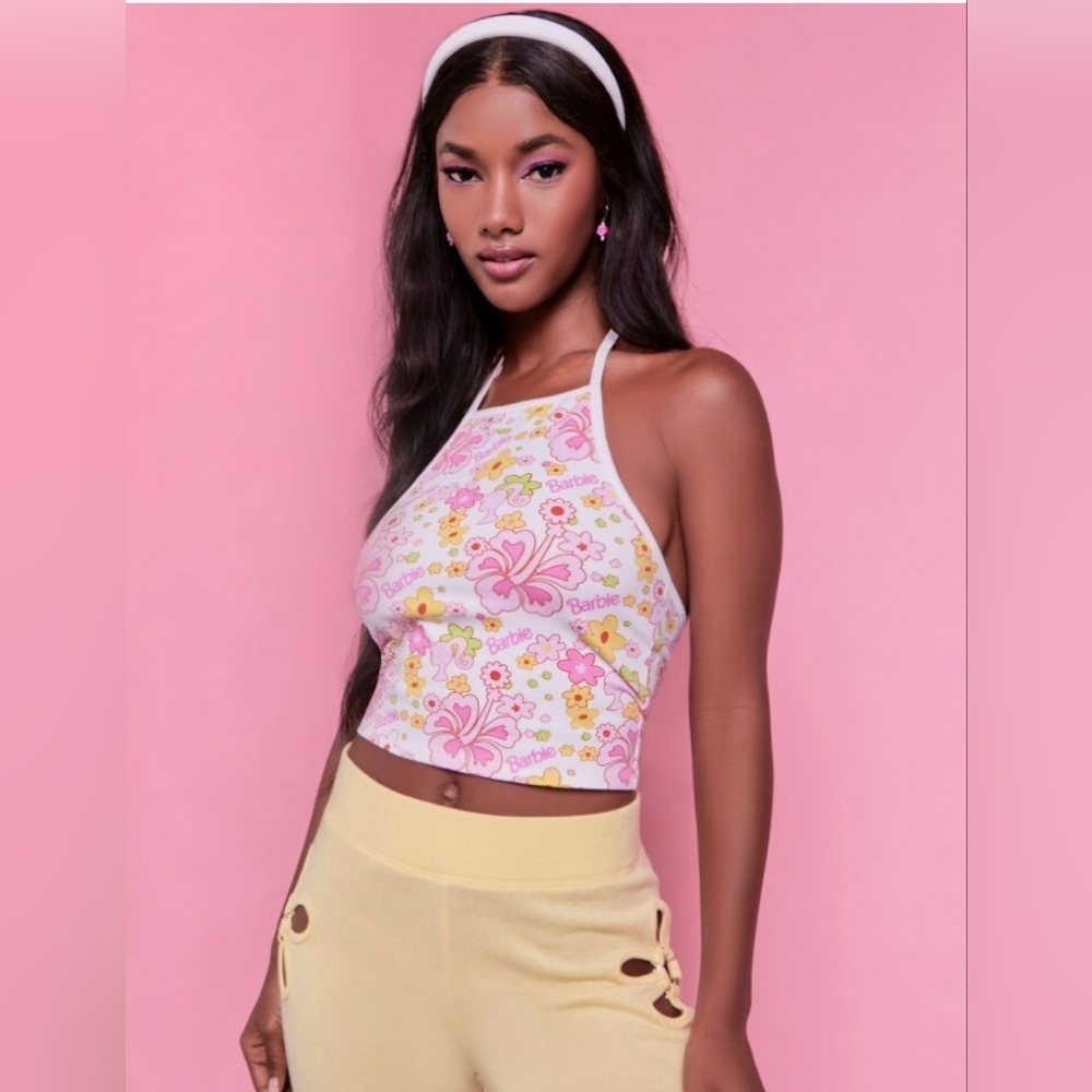 NWT! F21 Barbie Halter Top